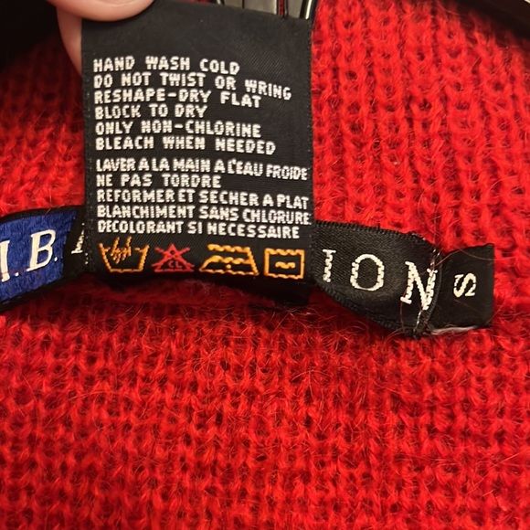 I.B. Diffusion Wool and Mohair Long Sweater Duster Jacket Small - Picture 6 of 10